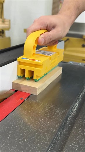 Safer cuts start here. 🟩 The GRR-RIPPER 2GO™ delivers downward, inward, and forward pressure to keep your workpiece stable—giving you cleaner cuts, better control, and added safety compared to traditional push sticks. 🛒 Available now at Home Depot, Amazon, Microjig.com, and retailers worldwide. https://www.microjig.com/products/grr-ripper2-go?sca_ref=7546546.S3tELOxVqX | Microjig