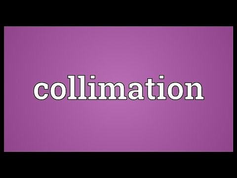 Collimation Meaning