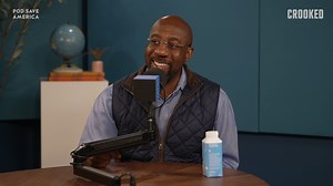 Sen. Raphael Warnock on a TikTok ban: “For the first time I am hearing from the 13-year-old constituents in Georgia. And they’re reminding me that the next time I’m up [for re-election], they will be [old enough to vote].” Listen to the interview: go.crooked.com/axDvwD | Pod Save America