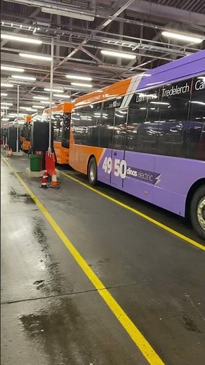 Cardiff Bus Electric Yutong Buses