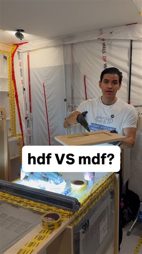 Neftali Zelaya on Instagram: "Mdf VS Hdf? And pricing✅ @thepainterottawa 2 books for the price of 1 coming out January 2026 that will explain the 5-Day kitchen cabinet painting operations and business✔️ #cabinetpainting #cabinetrefinishing #kitchenmakeover"