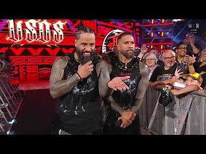 Jimmy & Jey (THE USOS) Entrance: WWE RAW 24 August 2026 HD