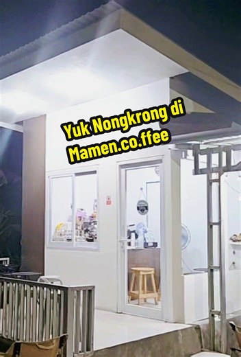 Lagi bingung mau nongkrong di mana? Ke MAMEN aja, tempatnya asik, kopinya juara. MAMEN: Makan, Minum, Enak! #kulinerbalangan #awayan #Balangan #MamenCoffee #badalungga