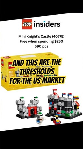LEGO Insiders Weekend USA! Retro Space Set GWP for Points! 🚀🧱