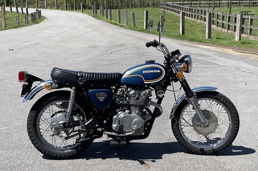 No Reserve: 1972 Honda CL450 Scrambler