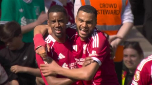 Isak strikes Liverpool 1-0 ahead of Crystal Palace