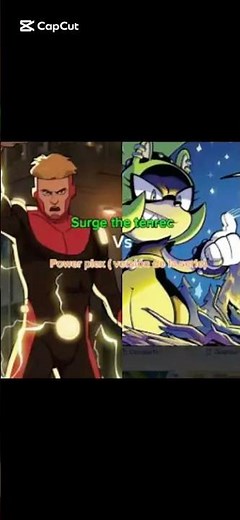 Power plex vs surge the tenrec #invincible #powerplex #surgethetenrec #vs #invinciblewar #edit