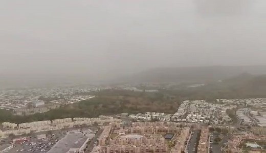12K views · 122 reactions | SAHARAN DUST OVER PUERTO RICO This is drone video from Caguas, Puerto Rico of the dusty, hazy sky from a dense plume of Saharan dust moving over the Caribbean Islands. The latest analysis of the dust plume indicates we will NOT see this much dust over SWFL this week, but we’ll see enough around to create a milky white haze along with a reddish orange glow at sunrise and sunset  Video from Ricardo Rodriguez | Meteorologist Jason Dunning | Facebook