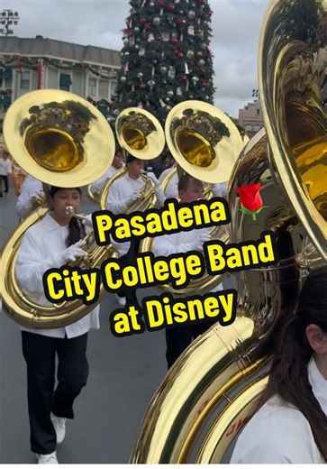 Pasadena City College Band at Disneyland Highlights