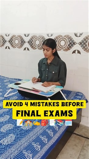 Avoid These 4 Mistakes Before Final Exams📚✍️#shorts #exam #studytips #students