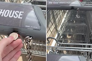 Mum’s trolley hack allows you to go shopping even when you’ve forgotten your token or £1 coin