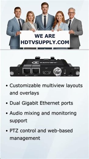 Kiloview KVW-RD-350 Decoder/Multiviewer 4K Module