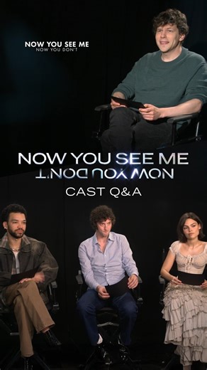 497 reactions · 17 shares | Now you see…Jesse interview the new cast of #NowYouSeeMe: Now You Don’t. | Now You See Me | Facebook