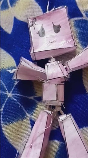 first time making paper ragdoll