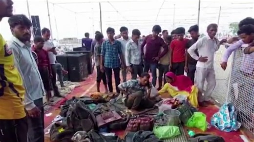 Over 100 killed during stampede after religious gathering in India
