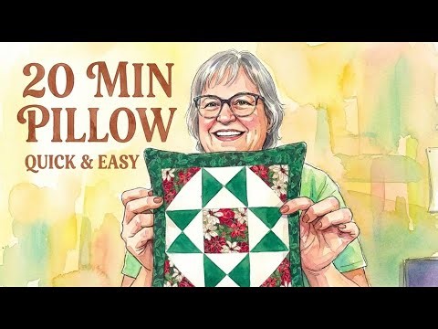 Turn Orphan Blocks into Beautiful Pillows | Easy Envelope Pillow Case Tutorial for Beginners