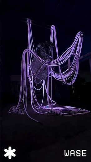 WASE – Crimson Nervous System | Light Installation