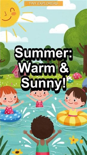 🌿 The Amazing Four Seasons for Kids! | Tiny Explorers