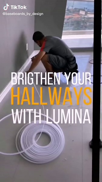Install Lumina baseboard with led lights to accent your hallways or focal areas. Check our Lumina designs on our website. Link in bio! #interiordesign #design #baseboards #bbd #baseboard #interior #interiordecorating #decor #interiorstyling #custom #decorinspo #house #home #housedesign #housegoals #moulding #homeremodel #homeimprovement