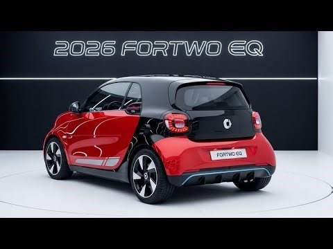 Finally Launched2026 Smart Fortwo EQ Review | The Ultimate City Electric Car ⚡ Compact & Smart!