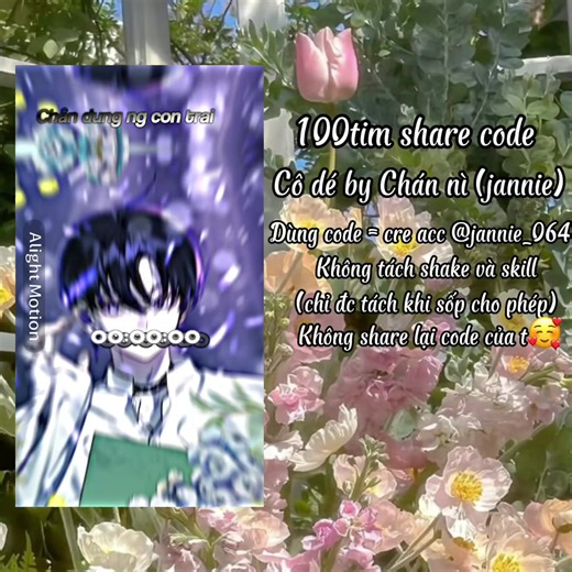 Vì là code dành cho IOS nên mấy bn xài Android có thể gặp nhìu lỗi 🥰#xh #xuhuong#ilovetiktok #rouie_tutorials #tw💕💕 #_riia_ @TikTok @TikTok Vietnam @tiktok creators