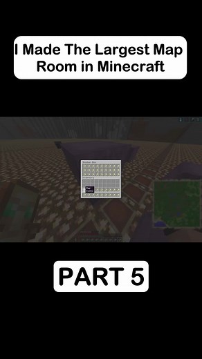 Building the Largest Minecraft Map Room and Observatory