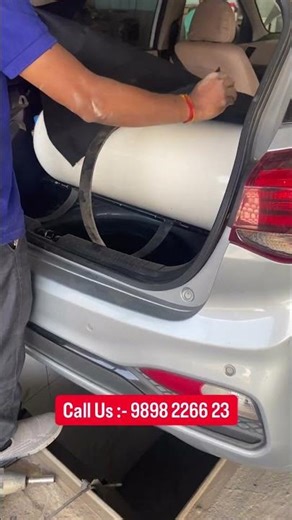 CNG Cylinder Installation ASMR #cng