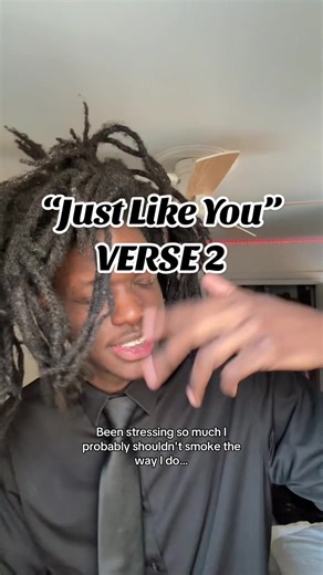 Just Like You 🩸 (VERSE 2) “I was out there 16 with a dream crying missing home” #fyp #viral