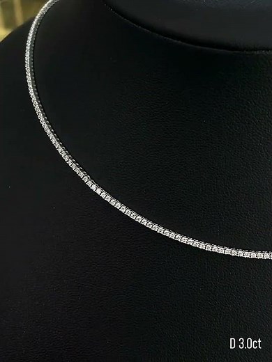 The ultimate tennis necklace stack that elevates every look ✨