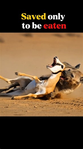Saved From The Hyena‼️Eaten By The King