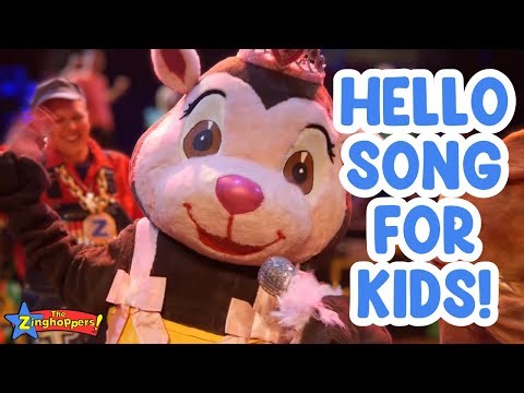 Hello Song for Kids | Preschool Pop Concert | Kids Move and Groove | The Hello Song