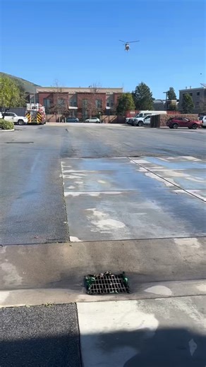 H-70 landing at Station 1 for our annual training. @chp_slo_official supports us with CHP helicopter 70 (H-70) with open space rescues, hoist rescues, and EMS #slocity #firefighter #helicopter | City of San Luis Obispo Fire Department