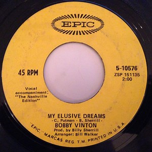 Bobby Vinton - My Elusive Dreams / Over And Over