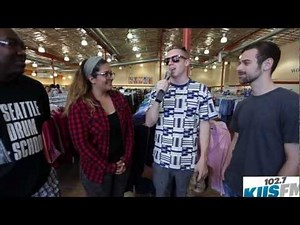 Poppin' Tags At Goodwill with Macklemore & Ryan Lewis