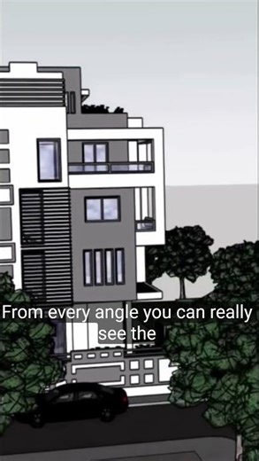 isometric House Design 🔥 3D Structural View #shorts #cadhubmastery