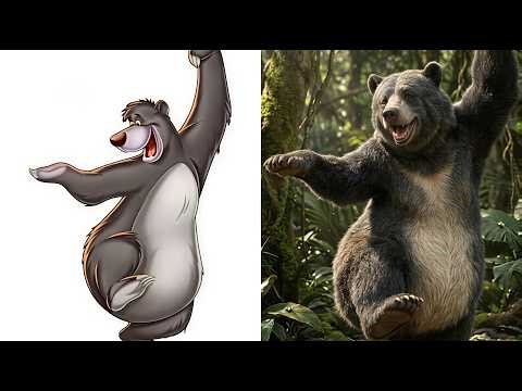 The Jungle Book characters in real life part 1 | The Jungle Book characters Reimagined