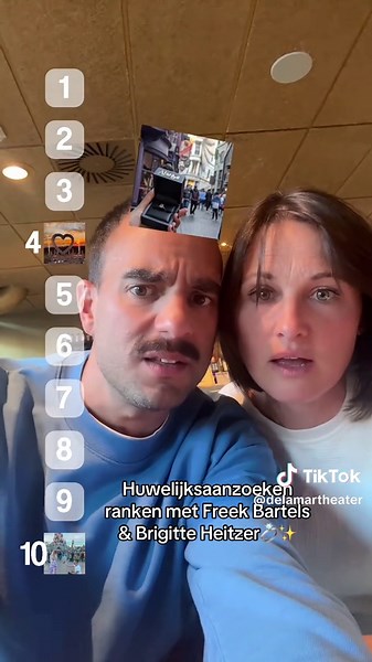Blind Ranking Marriage Proposals with Freek Bartels