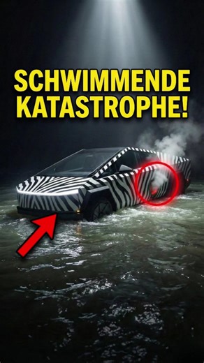 Warum dieser Cybertruck auf dem Wasser schwimmt?! 🤯