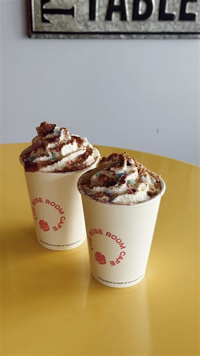 BUILD. YOUR. HOT. CHOCOLATE. 🍫☕️ This Saturday (Jan 31) we’re launching our FIRST EVER HOT CHOCOLATE BAR for National Hot Chocolate Day. you order the special 👉🏼 we pour 👉🏼 you build your dream hot cocoa Homemade marshmallows. Cookie crumbles. Chocolate drizzle. Cinnamon. whipped cream. Sprinkles on sprinkles. the only thing better than hot chocolate is getting to build one at your favorite cafe… SATURDAY JANUARY 31 | The Rose Room