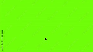 2D Animation motion graphics showing a cartoon style fiery ball of flames or fireball on white screen, green screen and black background in 4k ultra-high-definition.