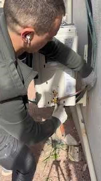 Haier 18,000 BTU Outdoor Unit Installation on Existing Line Set