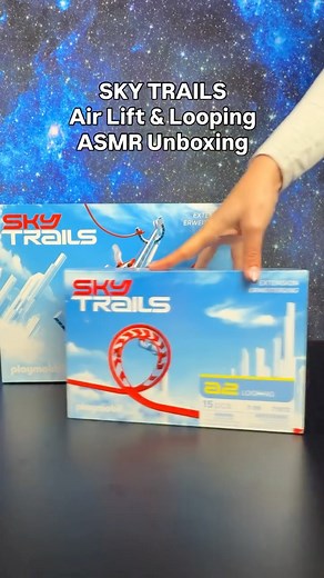 PLAYMOBIL on Instagram: "We unbox one of the SKY TRAILS extensions - the Air Lift - and action element - the Looping, to create a thrilling ride through a movie-worthy Christmas scene! 🎄🎢 It’s perfect for anyone 7+ who loves construction and high-flying action. The Starter Kit is required to build this thrilling track. Looking for the ultimate holiday surprise? 🎁 Let @skytrailsofficial deliver the fun! 🌟 https://skytrails.playmobil.com #skytrails #skytrailsofficial"
