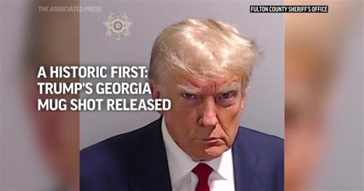A historic first: Trump's Georgia mug shot released