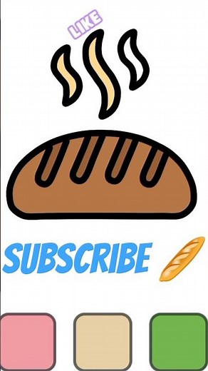 “Coloring Bread | So Satisfying 🍞✨ #Shorts”