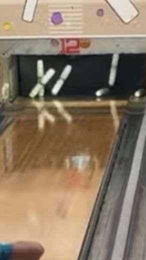 Amanda Carroll with two nice shots at the pro series | Candlepin Bowling Network