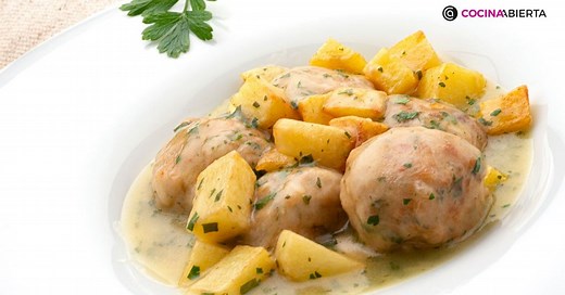 Albóndigas de bonito en salsa verde, la receta de Karlos Arguiñano
