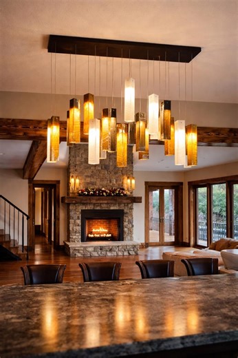 Modern Farmhouse Lighting, Designed for Your Space - A Rustic Chandelier for Unique, Earthy Room Decor - Etsy