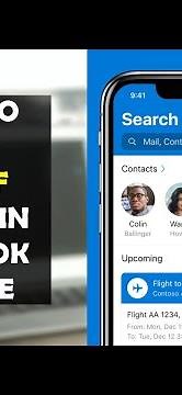 How To Set Out Of Office in Outlook Mobile