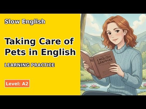 Learn English: Taking Care of Pets | A2 Level | Slow & Clear