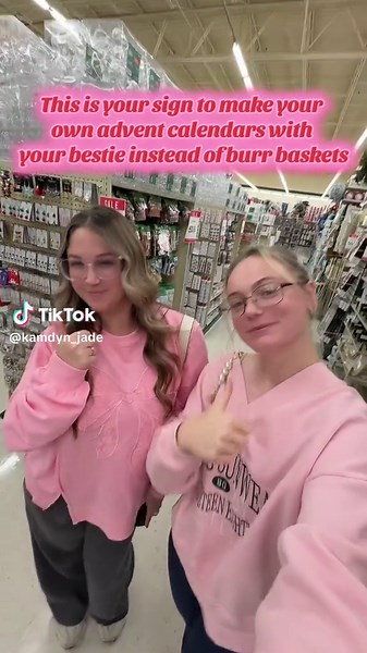 Advent Calendars: A DIY Project with Your Bestie